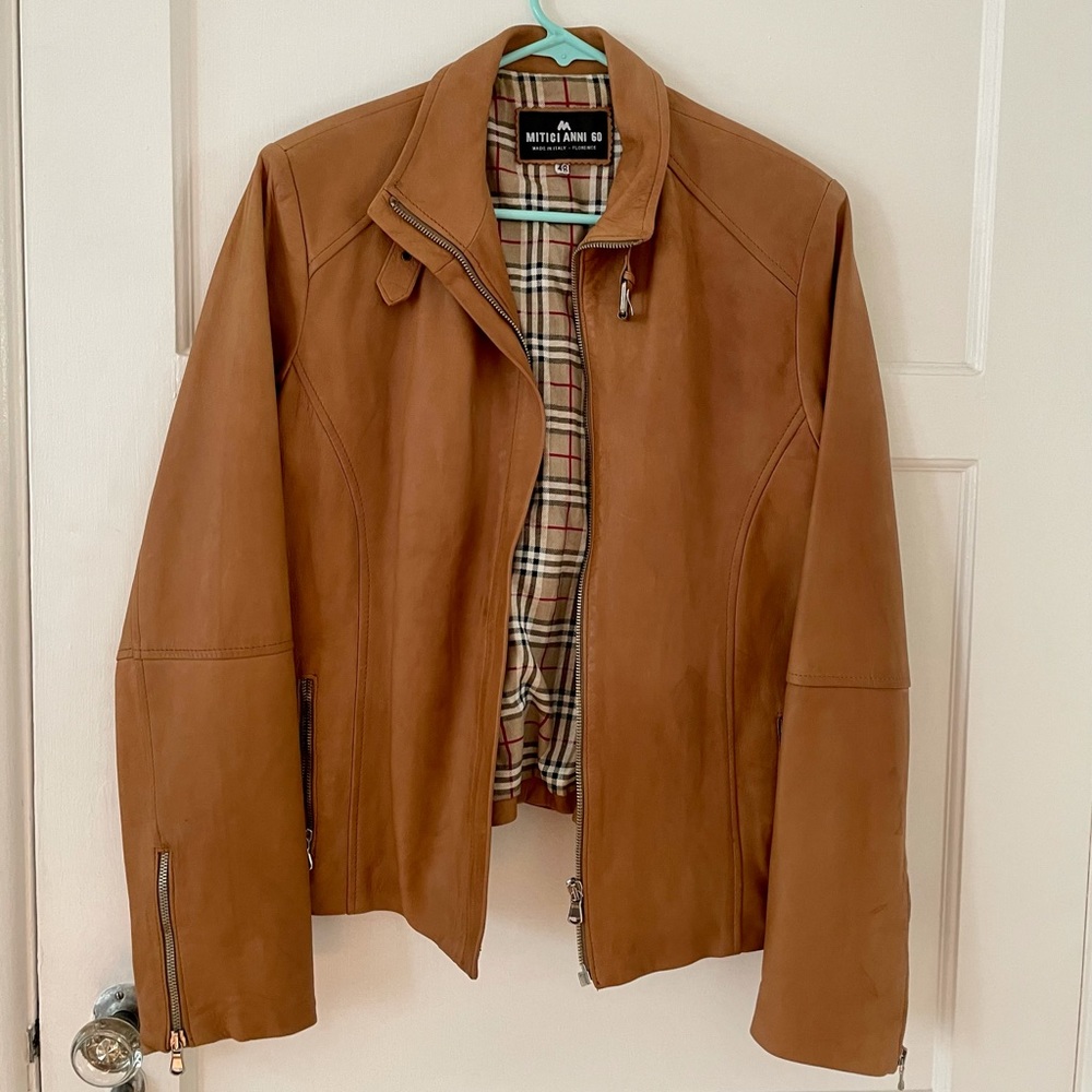 ⛔SOLD⛔ Italian Leather Jacket